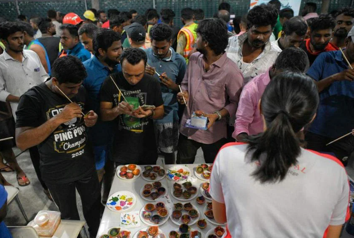 Mesmerizing 'you Are Not Forgotten': Soup Kitchen In Little India Celebrates Deepavali With Migrant Workers Landscape Illustration Mesmerizing 'you Are Not Forgotten': Soup Kitchen In Little India Celebrates Deepavali With Migrant Workers Landscape Illustration